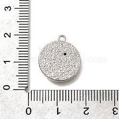 Pendentifs avec zircon cubiques à micro-pavés en laiton&nbsp;LS-KK-Q035-16B-P