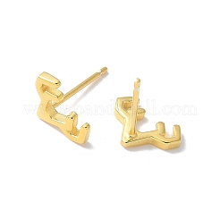 925 Ohrstecker aus Sterlingsilber für Damen&nbsp;EJEW-K303-03G