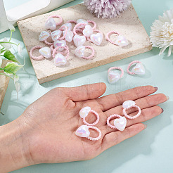 10 Stück Haaraccessoire aus Kunststoff für Mädchen&nbsp;OHAR-TAC0011-001A
