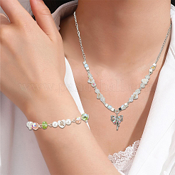24 Stück 12 Stile natürliche weiße Muschelperlen&nbsp;BSHE-SP0001-01