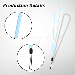 10 pz cinghie per cellulari in poliestere&nbsp;HJEW-GF0001-67B