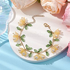 Bracciali con ciondolo in acrilico&nbsp;BJEW-TA00535-04