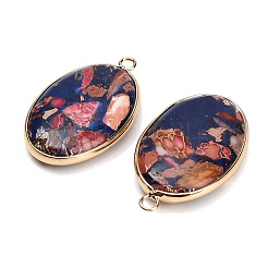 Pendenti in diaspro imperiale sintetico tinto&nbsp;GG-CBAA20A-04G-07
