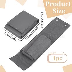 Uhrenverpackungsboxen aus PU-Leder mit Druckknopfverschluss&nbsp;CON-WH0083-027B
