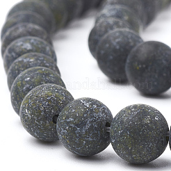 Natürliche Serpentin / grüne Spitze Stein Perlen Stränge&nbsp;G-T106-083
