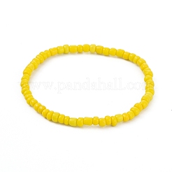 Perles de rocaille de verre étirer bracelets&nbsp;BJEW-JB06291-01