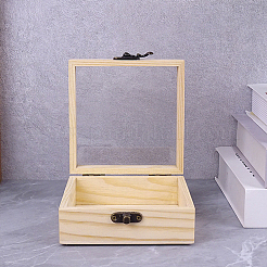 Aufbewahrungsboxen aus Holz&nbsp;WOCR-DJ0001-01B
