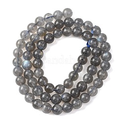 Natur Labradorit runde Perle Stränge&nbsp;G-M263-B-03