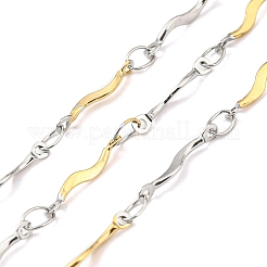 Catene a maglie in acciaio inossidabile placcate ionicamente (ip) 304&nbsp;CHS-M005-09GP