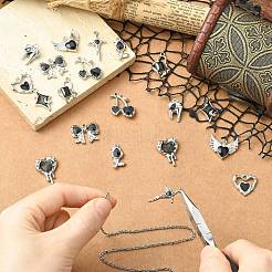 20pcs 10 styles de pendentifs en émail en alliage&nbsp;ENAM-CJ0007-52