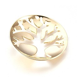 Pendentifs en laiton&nbsp;KK-P153-13G-NF