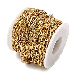 Catene in acciaio inossidabile placcate ioni (ip) 304&nbsp;CHS-H025-16G-02