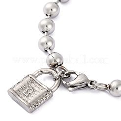 Bracciali in acciaio inossidabile 304&nbsp;BJEW-M001-01P-02
