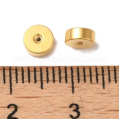 Placcatura ionica (ip) 304 dadi auricolari in acciaio inossidabile&nbsp;X-STAS-WH0042-02G