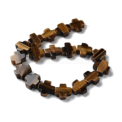 Natürlichen Tigerauge Perlen Stränge&nbsp;G-M418-B04-01