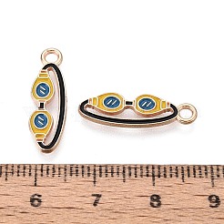 Anhänger aus Legierung und Emaille&nbsp;ENAM-T021-49G