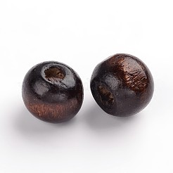 Cuentas de madera de arce natural&nbsp;TB10mmY-9