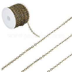 Catene portacavi ovali piatte in ottone da 5 m&nbsp;CHC-TADJ0001-02AB