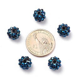 Perline in resina strass chunky&nbsp;X-RESI-M019-11