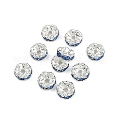 Messing Strass Zwischen perlen&nbsp;RSB030NF-14