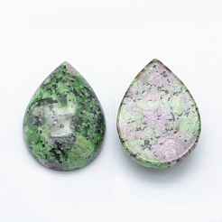 Natürlicher Rubin in Zoisit cabochons&nbsp;G-E491-B-20