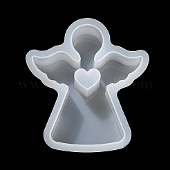 Molde de estatua de silicona para decoración de exhibición diy con forma de ángulo&nbsp;DIY-K073-08A