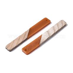 Gros pendentifs en résine et bois&nbsp;RESI-T035-19-A03