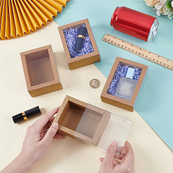 Boîtes à tiroirs cadeaux en carton et papier kraft&nbsp;LS-CON-WH0085-129A