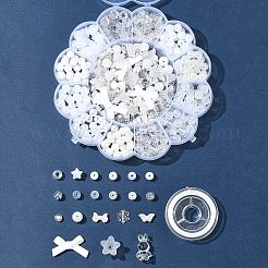DIY-Sets zur Schmuckherstellung für Armbänder aus Acryl- und ABS-Kunststoffperlen&nbsp;DIY-FS0007-27