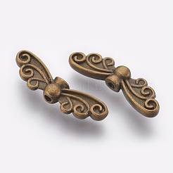 Perles en alliage de style tibétain&nbsp;LS-TIBEB-1331-AB-LF