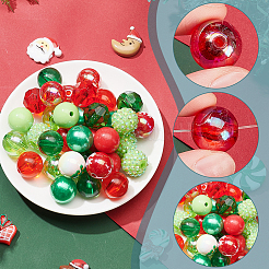 Kit de fabrication de bijoux DIY sur le thème de Noël&nbsp;DIY-SC0026-04