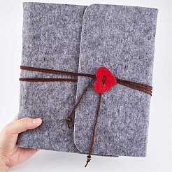DIY Filz Sammelalbum Fotoalbum&nbsp;DIY-CP0001-77B-01