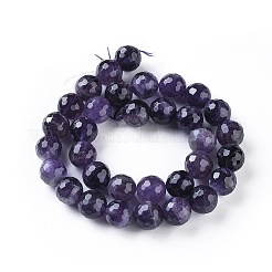 Natürlichen Amethyst Perlen Stränge&nbsp;G-F653-22-01