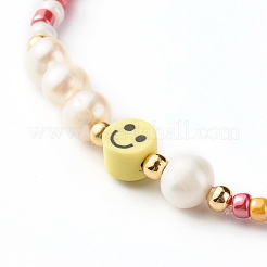 Perle di vetro si estendono braccialetti&nbsp;BJEW-JB06414