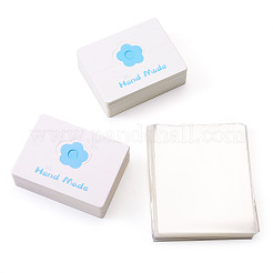 100 bolsa rectangular de celofán de polipropileno transparente&nbsp;CDIS-TA0001-37E
