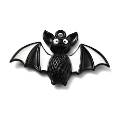 Halloween-Legierung Emaille-Anhänger&nbsp;FIND-G021-A01-EB