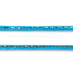 Cordes métalliques de perles de teinture&nbsp;NWIR-R024-374