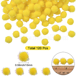 120 Stück Pailletten-Pompomball aus Polypropylenfaserseide&nbsp;FIND-SC0019-70A