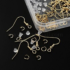 50 gancio per orecchini in acciaio inossidabile 304&nbsp;DIY-YW0006-79