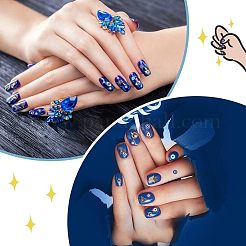 12 Blatt Nagelkunst-Aufkleber mit 3 Stilen und bösem Blick-Muster.&nbsp;DIY-GA0004-14