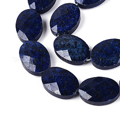 Natürlicher Lapislazuli Perlenstränge&nbsp;G-S354-13x18-A02