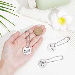 12 Stück 3 Stile 304 Edelstahl Geschenkanhänger&nbsp;AJEW-GA0009-76P