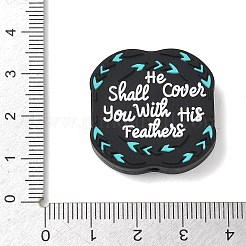 Perles de silicone inspirantes&nbsp;SL-CBAF318-C01