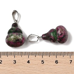 Gefärbte Anhänger aus natürlichem Marmor&nbsp;G-B127-03P-11