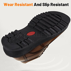Zapatos de goma antideslizantes suela de tacón inferior&nbsp;AJEW-WH0816-075