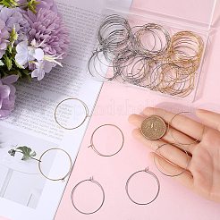 120 stücke 2 stil 316 chirurgischem edelstahl weinglas charme ringe&nbsp;STAS-SC0007-23