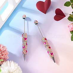 2 stylo à bille en argile polymère avec strass&nbsp;OFST-TA0001-03B