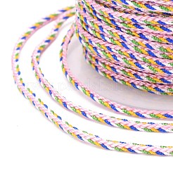 Cordino decorativo intrecciato multicolore in nylon&nbsp;NWIR-Z003-E15