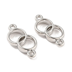 Rack-Plating-Legierungsverbinder-Charms&nbsp;PALLOY-D023-34P