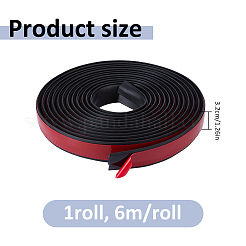 6 m lange selbstklebende Kantenschutzstreifen aus PVC&nbsp;DIY-WH0349-612A